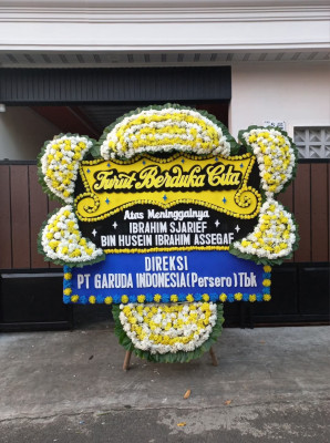 Papan Bunga Duka di Setia